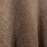 Traditional burlap tablecloth, runner, and sash.