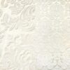 Elegant cream damask runner.