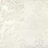 Elegant cream damask runner.