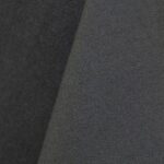 Charcoal grey cotton tablecloth and dinner napkin.