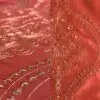 Terracotta Morrocan print tablecloth.