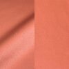 Coral satin tablecloth and runner.