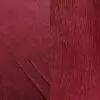 Rich textured deep red tablecloth and runner.