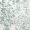 Sage green damask print tablecloth, runner, and dinner napkin.