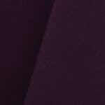 Eggplant purple cotton tablecloth and dinner napkin.