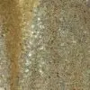 Glitzy gold sequin tablecloth and runner.