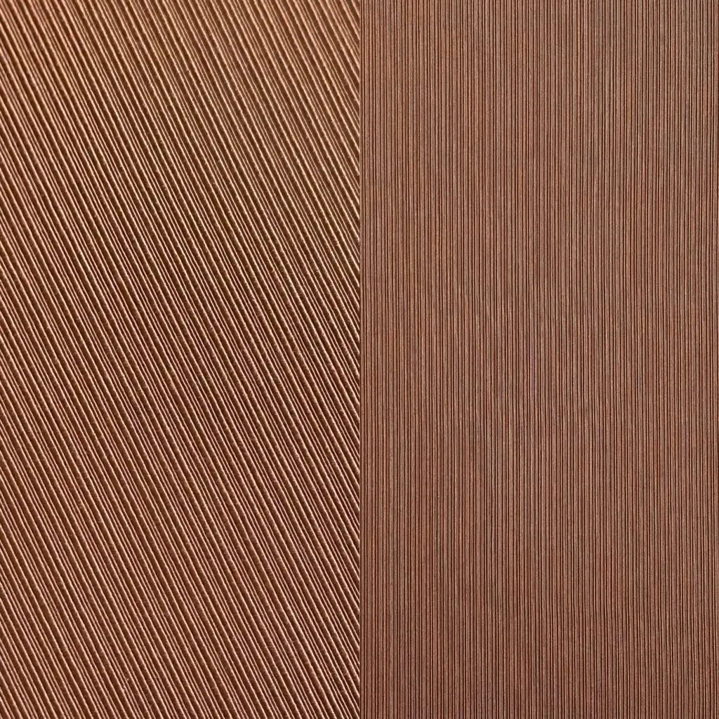 Brown textured dinner napkin.