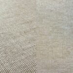 Organic tan dinner napkin.