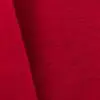 Bright red majestic dupioni tablecloth, runner, sash, and dinner napkin.