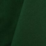 Hunter green cotton tablecloth and dinner napkin.