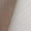 Ivory textured dinner napkin.