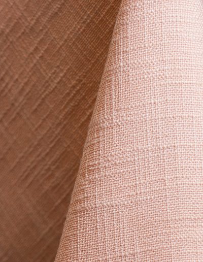 Light pink Panama dinner napkin.