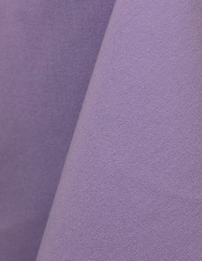 Lilac purple cotton tablecloth and dinner napkin.