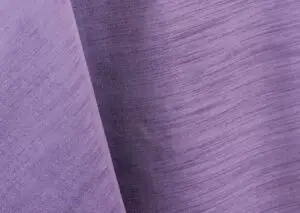 Lilac purple majestic dupioni tablecloth, runner, sash, and dinner napkin.