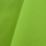Lime green cotton tablecloth and dinner napkin.
