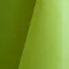Lime green polyester tablecloth, runner, sash, and dinner napkin.