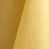 Pale yellow polyester tablecloth, runner, sash, and dinner napkin.