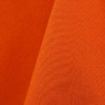 Oragne cotton tablecloth and dinner napkin.