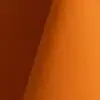 Orange cotton tablecloth and dinner napkin.