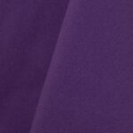 Purple cotton tablecloth and dinner napkin.