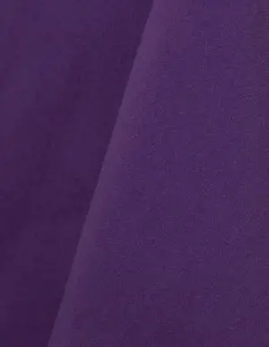 Purple cotton tablecloth and dinner napkin.