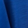 Royal blue majestic dupioni tablecloth, runner, sash, and dinner napkin.