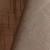 Tan textured dinner napkin.