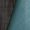 Seafoam blue textured dinner napkin.