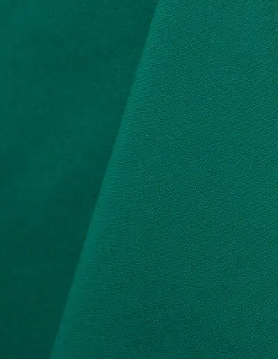 Teal blue green cotton tablecloth and dinner napkin.