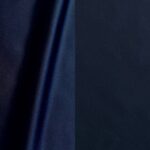 Navy Blue satin tablecloths and runners.