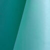 Turquoise blue polyester tablecloth, runner, sash, and dinner napkin.