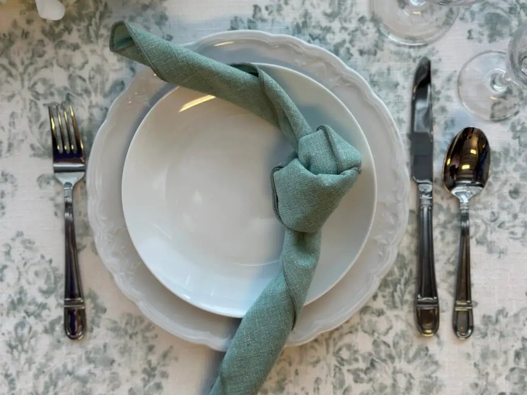 Aloe Napkin - Knot - with Daphne