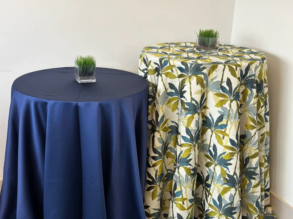 Waikiki and Navy Satin