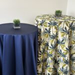 Waikiki and Navy Satin