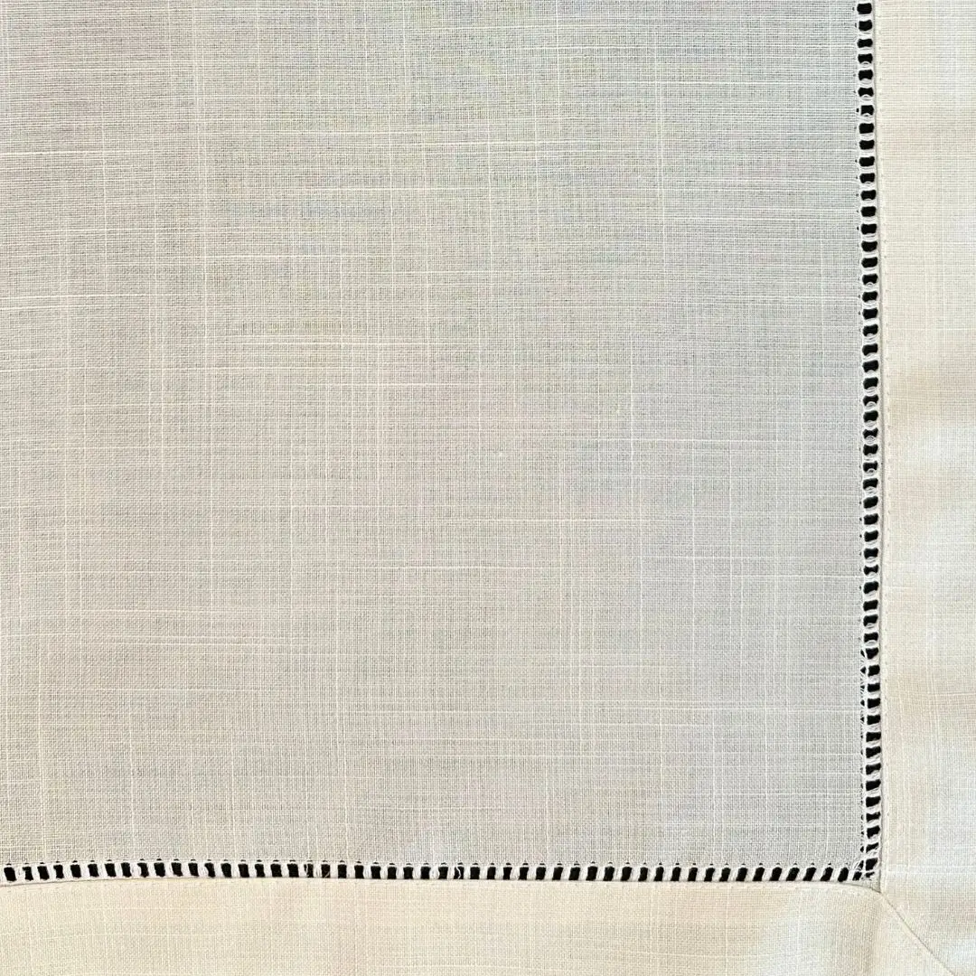 Ivory Hemstitch Napkins