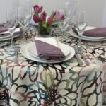 Maribel with Orchid Napkin