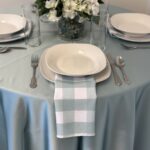 Moonstone with Spa Check Napkin