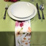 Greta Waterfall Fold with Verde Satin