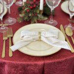 Maraschino with Ports White Napkin